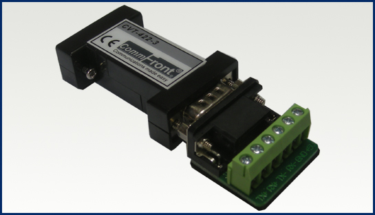 Industrial Opto-Isolated Port-Powered RS232 to RS422 Converter - Click Image to Close