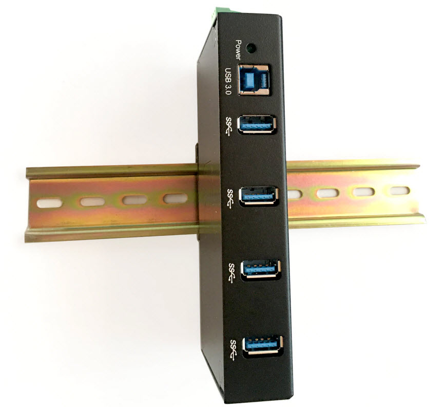 Industrial USB 3.0 4-Port Hub - Click Image to Close