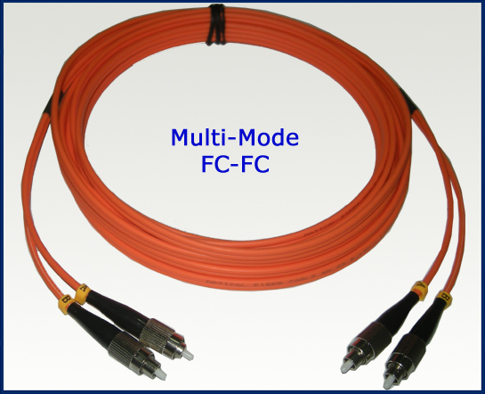 5M Fiber Optic Patch Cord - MM/FC-FC - Click Image to Close