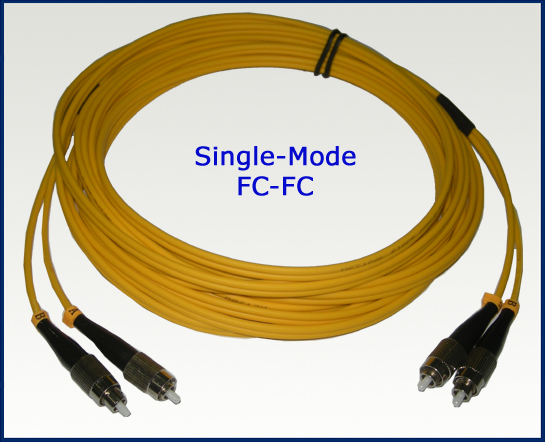 3M Fiber Optic Patch Cord - SM/FC-FC - Click Image to Close
